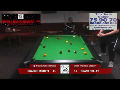 MONEY MATCH MANIA VIII - GRAEME JARRETT vs GRANT POLLEY