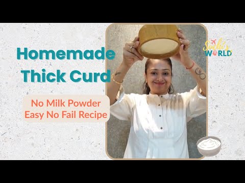 Thick Curd Without Milk Powder