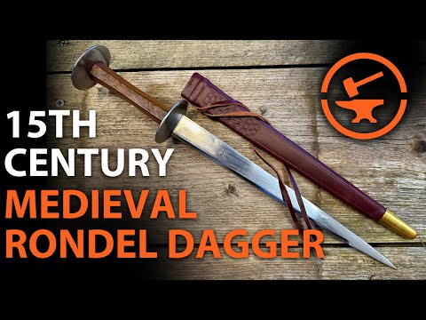 European Medieval Rondel Dagger (15th Century)