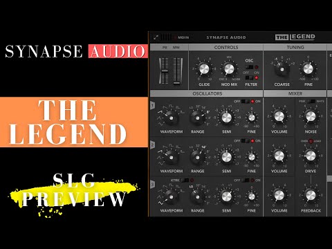 Synapse Audio | The Legend Update 1.3.1 | Presets