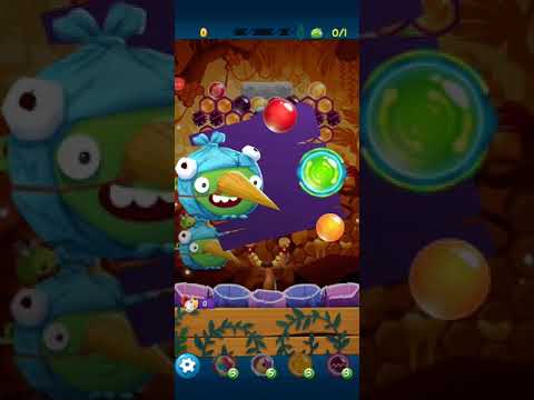 Angry birds pop bubble shooter level 130 3 STARS NO BOOSTER