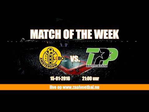 Zaalvoetbal ASV Lebo - TPP Rotterdam 15 januari 2016