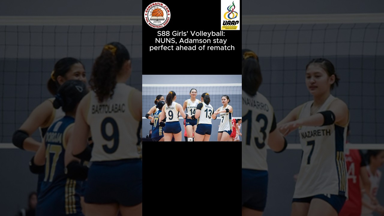 UAAP Girls' Volleyball: Unbeatens NU and Adamson on collision course