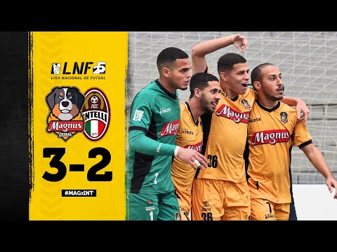 GOLS - Magnus Futsal 3x2 ADC Intelli - Bastidores e Melhores Momentos