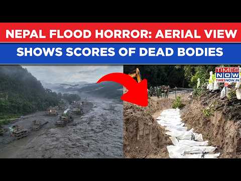Nepal Flood Horror: Aerial Footage Shows Scary Numbers Of Dead Bodies Being Carried For Burial