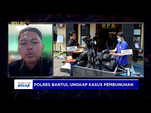 LIVE KASI HUMAS POLRES BANTU - AKP I NENGAH JEFFRY PRANA WIDNYANA