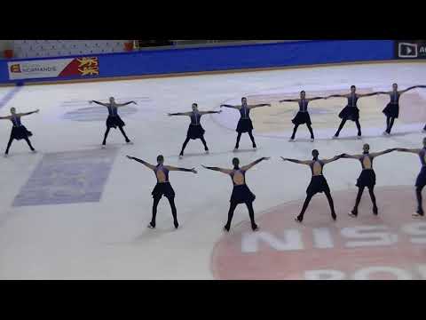 French Cup 2019:Les Finettes (Finlande), Novices Advanced programme libre .