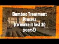 Bamboo Treatment Process for Building Construction
