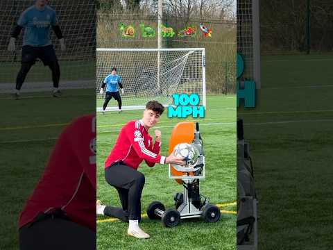 Goalkeeper vs 100MPH Top Corner 🚀