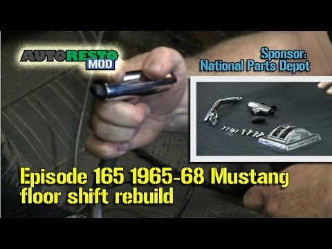1965 to 1968 Ford Mustang floor shift rebuild Episode 165 Autorestomod