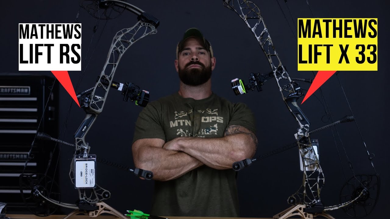 Mathews Lift RS vs Lift X 33 Bow Wars Vide
