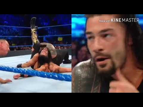 Roman reigns vs b. Team handicup