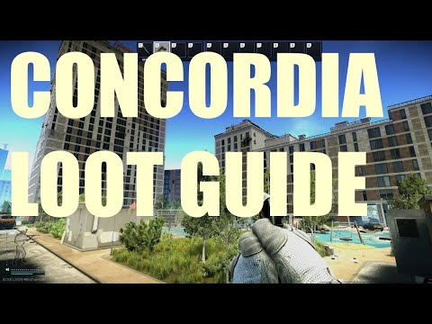 Concordia LOOT GUIDE - Escape From Tarkov