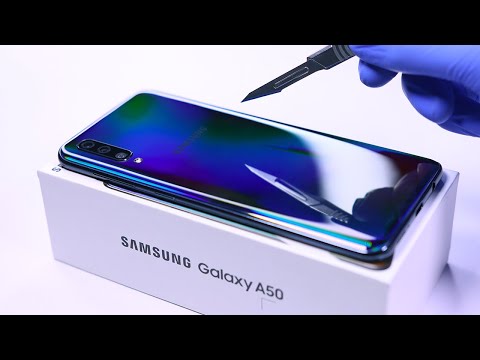Samsung Galaxy A50 Unboxing and Camera Test! - ASMR