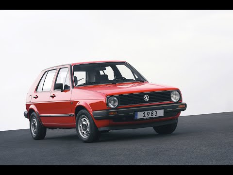Händler Präsentation Golf II 1983 VAG  des neuen Golf 1983 mit den Neuerungen gegenüner Golf I Teil2