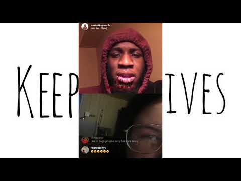 Saggittariusshawty Sneak Dissin on insta Live ? @keep6ixlives