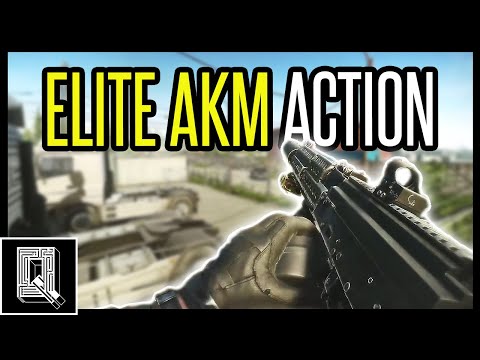 SUPPRESSED AKM ACTION! THIS 7.62 AKM BUILD IS ELITE!! - Escape From Tarkov PVP Gameplay Highlights