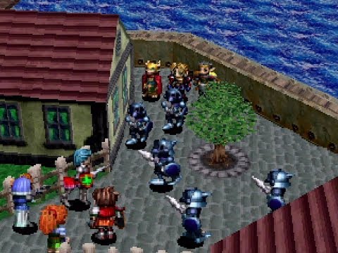 Let's Play Shining Force 3 Scenario 1 Part 2 Exploring Saraband