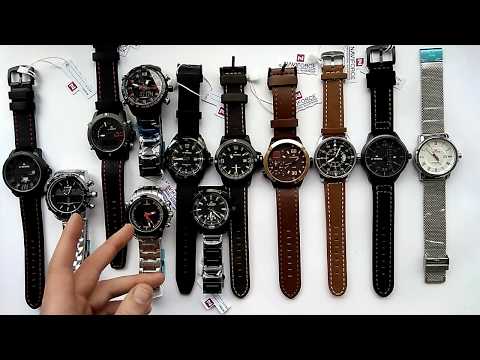 Обзор на часы Naviforce Навифорс 12моделей, что они из себя представляют настройка инструкция отзывы