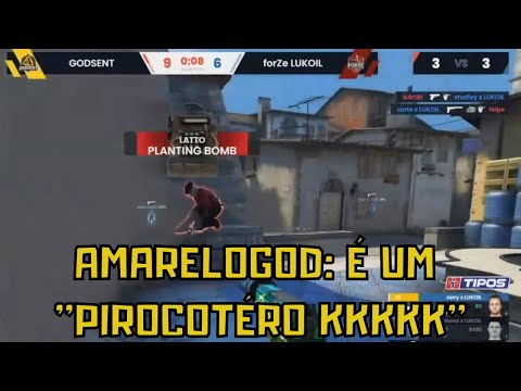 GODSENT vs Forze  Amarellogod É resenha kk