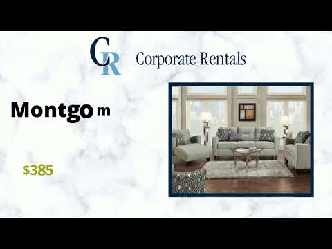 Montgomery Collection Furniture on Rent || Corporate Rentals