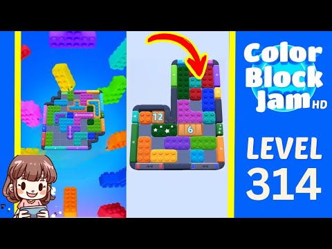 Color Block Jam Level 314 Solution Walkthrough