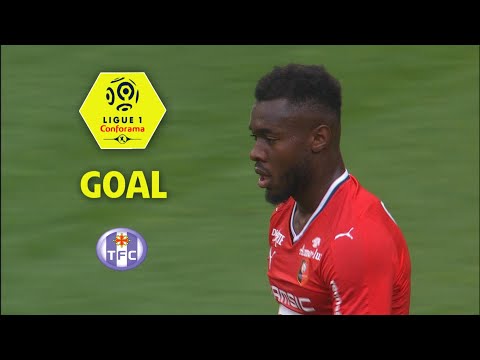 Goal Joris GNAGNON (18' csc) / Stade Rennais FC - Toulouse FC (2-1) (SRFC-TFC) / 2017-18