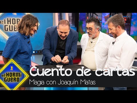 Joaquín Matas convierte un juego de cartas en cuento - El Hormiguero