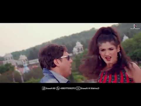 Akkh Jo TujhSe Lad Gayi Hai 4k Video Song | Ankhiyon Se Goli Maare | Govinda, Raveena Tandon