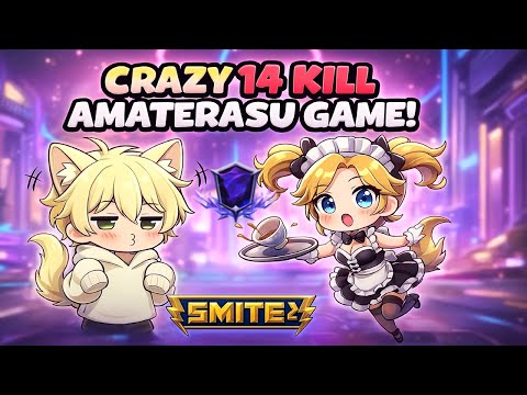 HIGH KILL, HARD CARRYING RANKED AS AMATERASU! - Noob To PRO: Part 17 - Smite 2 Ranked Gameplay