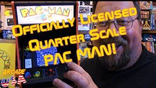 Quarter Scale Pac Man Arcade Machine!