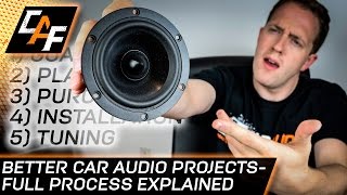 Build the BEST Car Audio System – Full process explained