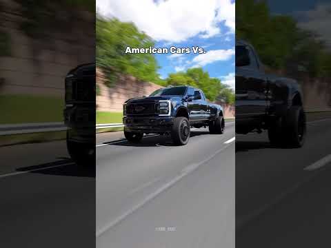 American Cars Vs.... #shorts #car #caredit #edit #automobile