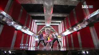 F(x) - Nu ABO (에프엑스 - Nu 예삐오) @ SBS Inkigayo 인기가요 100509