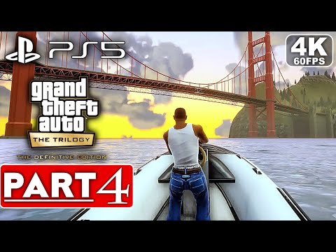 GTA SAN ANDREAS DEFINITIVE EDITION Gameplay Walkthrough Part 4 [4K 60FPS PS5] - No Commentary
