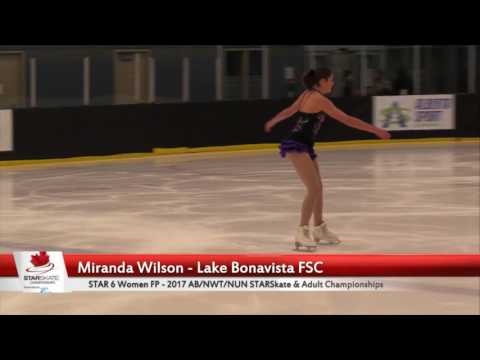 Miranda Wilson - Star 6 Women FP - 2017 AB NWT NUN STARSkate Adult Championships