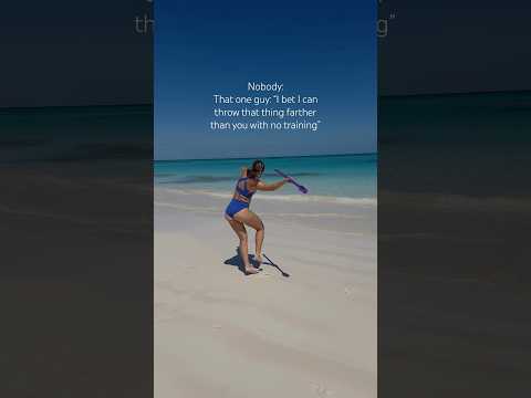 Javelin throwing is NOT as easy as it looks, but it’s deff as fun as it looks!🚀 #trackandfield