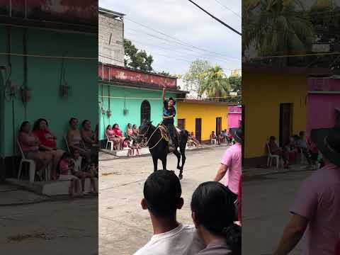 Carreras de Cintas Feria de Colonia Peten, Taxisco, Santa Rosa.