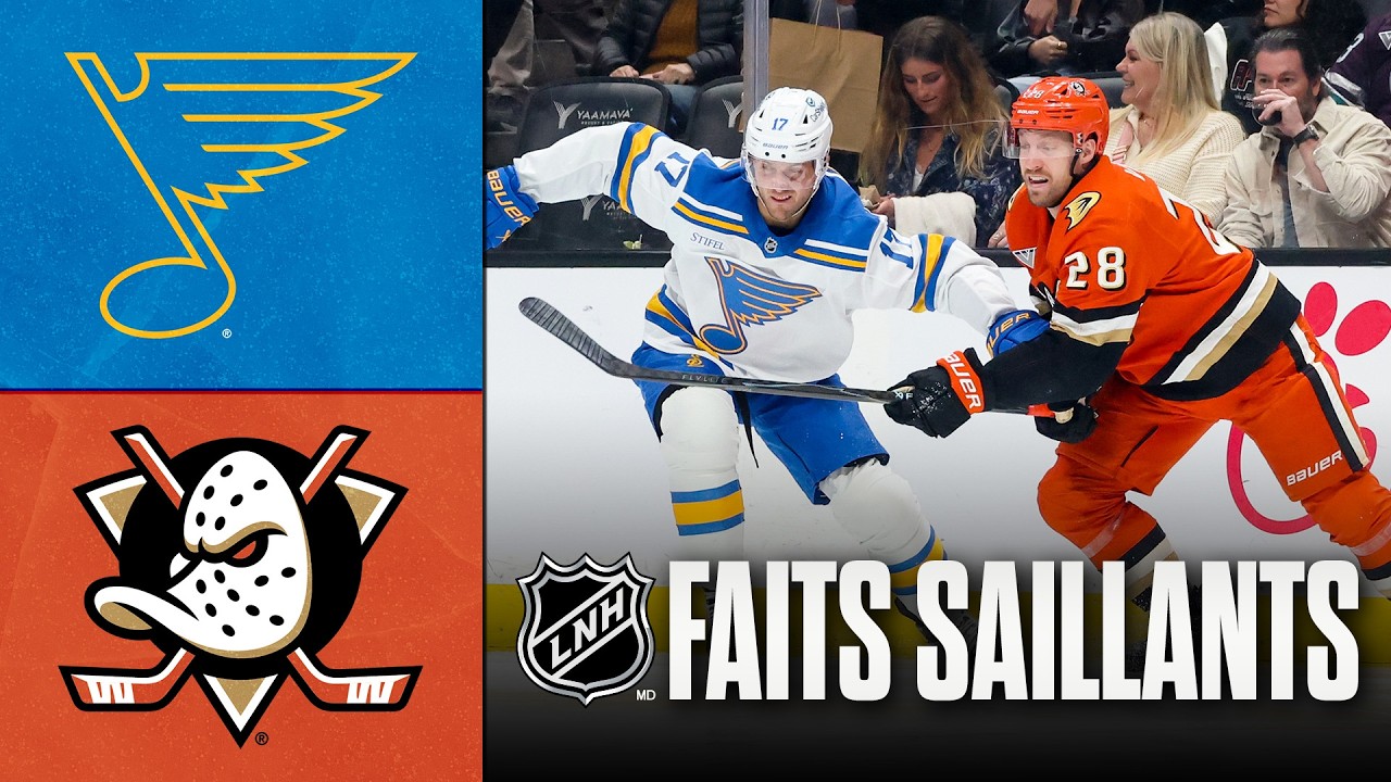 Blues vs Ducks 03/04/26 | Faits saillants