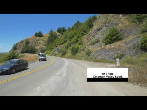 4K Ultra HD California Scenic Bike Ride with Music   Coleman Valley Road, California   5 Hours 3 mp4