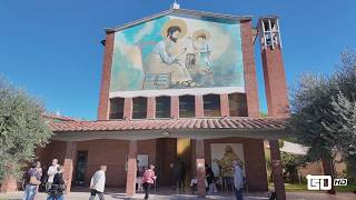 Inaugurato il murales a S. Giuseppe Artigiano