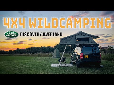 4x4 WILD CAMPING in a LAND ROVER DISCOVERY OVERLAND