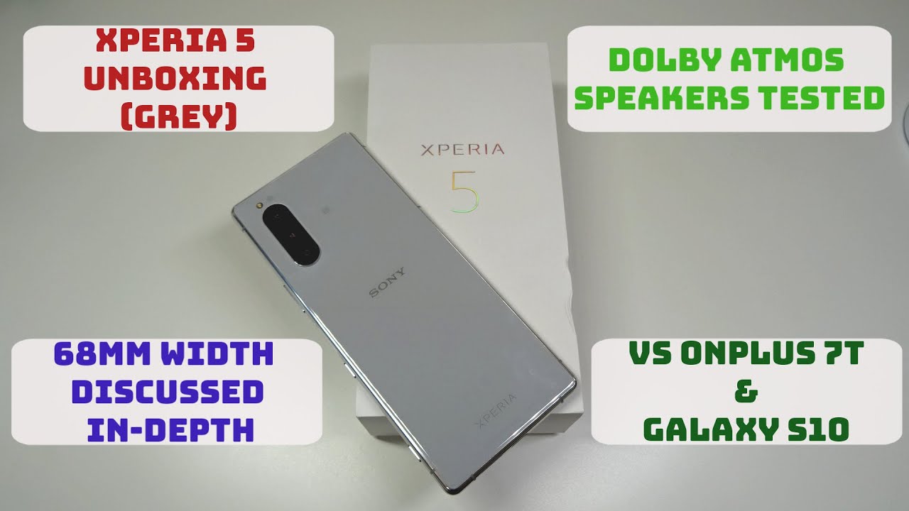 Sony Xperia 5 - Unboxing & First Impressions