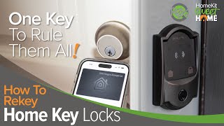 How to rekey the Schlage Encode Plus and Level Lock+