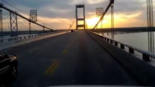 preview picture of video 'Bay bridge, Chesapeake bay Maryland'