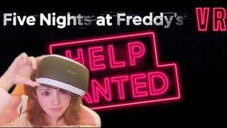 【ホラー:女性実況】【LIVE】Five Nights at Freddy,s 【VR】【PS4】