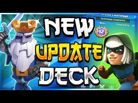 MY BEST DECK FOR NEW BALANCE CHANGES! Grand Challenge Deck | 3 Musketeer Deck — Clash Royale
