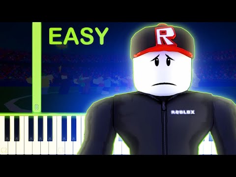 ROBLOX GUEST STORY - The Spectre (Alan Walker) - EASY Piano Tutorial