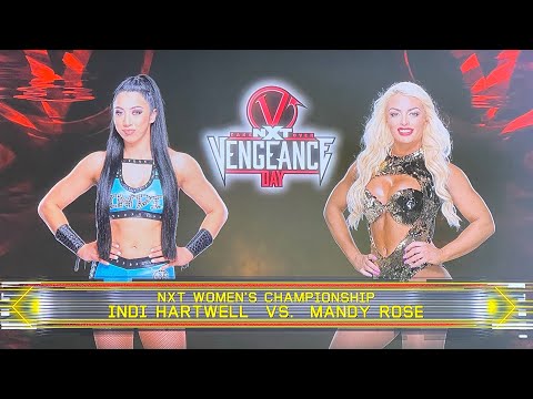 WWE 2K22 Indi Hartwell vs (C) Mandy Rose CPU vs CPU simulation