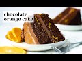 Chocolate Orange Cake Recipe - Moist Chocolate Cake with Orange